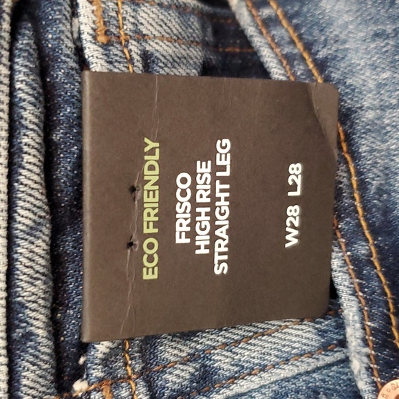 SILVER Frisco High-Rise straight leg jeans - Picture 8 of 8